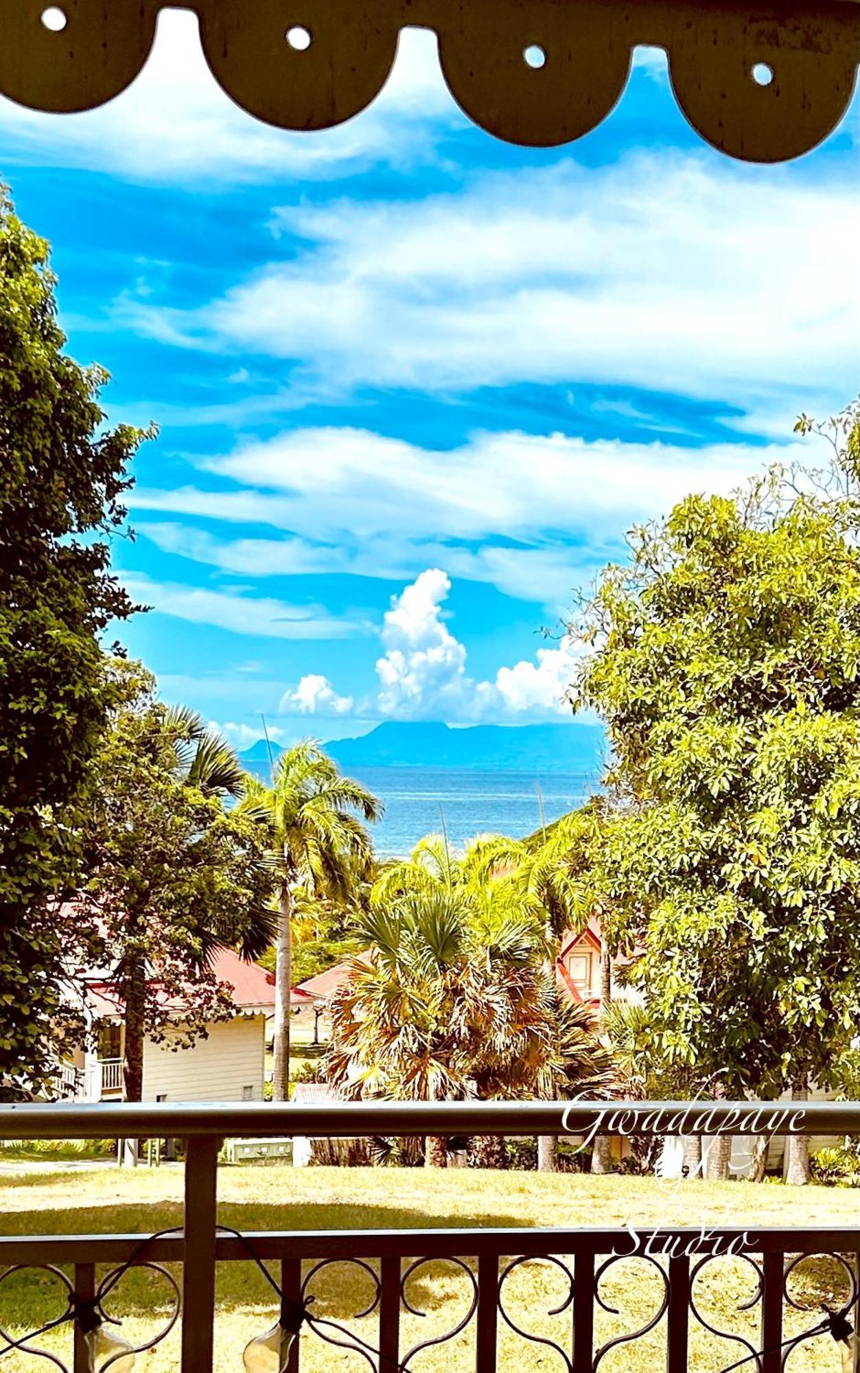 Vue Exclusive Mer Et Volcan, Village Vacances Avec Plage Et Piscine, Les Gwadastudios Sainte-Anne  Exterior foto