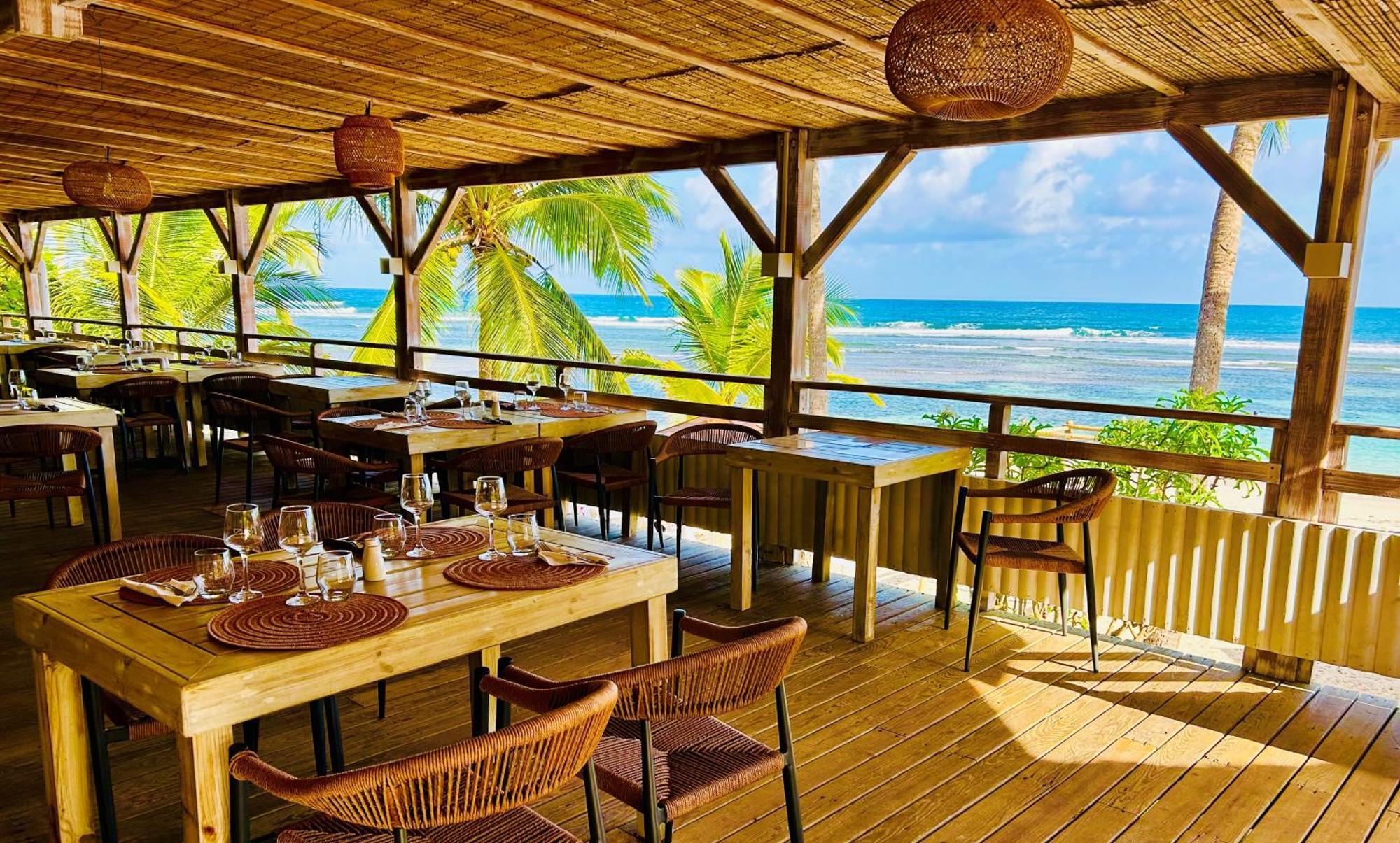 Vue Exclusive Mer Et Volcan, Village Vacances Avec Plage Et Piscine, Les Gwadastudios Sainte-Anne  Exterior foto